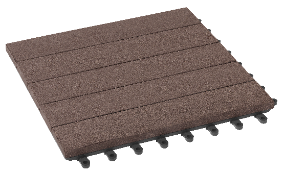 Модульный паркет ДПК GRINDERDECO Комфорт 3 Цвет Шоколад купить в Нижнем Новгороде