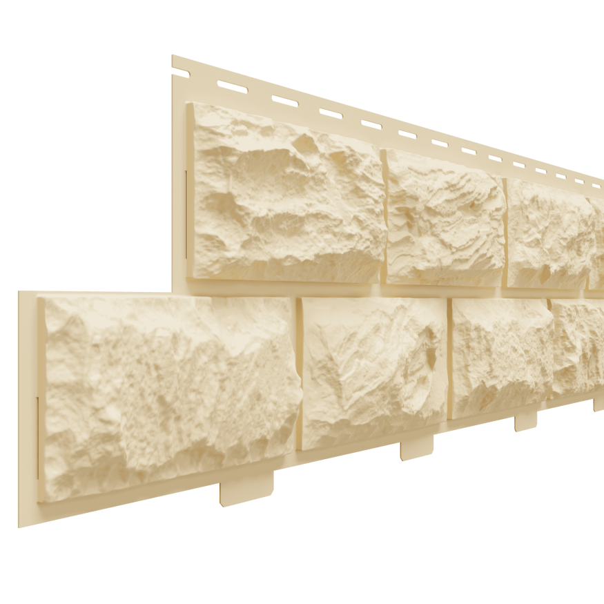 Фасадная панель Доломит, Альпийский, Цвет Шампань купить в Нижнем Новгороде