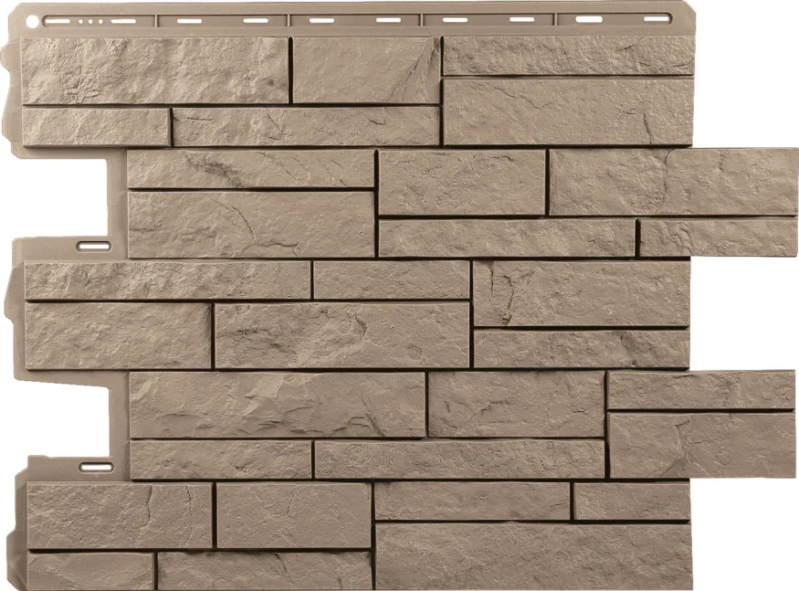 Фасадная панель Альта-Профиль, Шотландия ЭКО Бежевый купить в Нижнем Новгороде