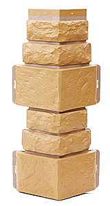 Угол T-Сайдинг, Дикий Камень Бежевый купить в Нижнем Новгороде