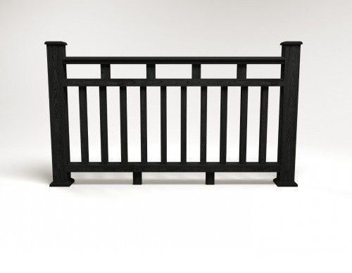 Ограждение из древесно-полимерного композита FG8 кварц купить в Нижнем Новгороде