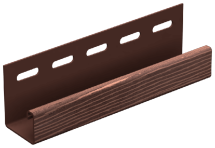 J-планка Ю-Пласт, Timberblock, Дуб, Морёный