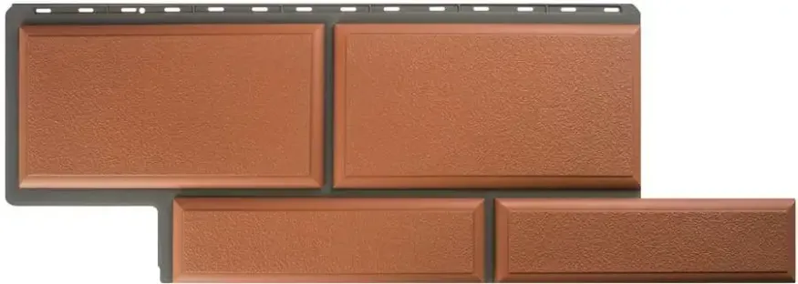 Фасадная панель Альта-Профиль Флорентийский камень Терракотовый купить в Нижнем Новгороде