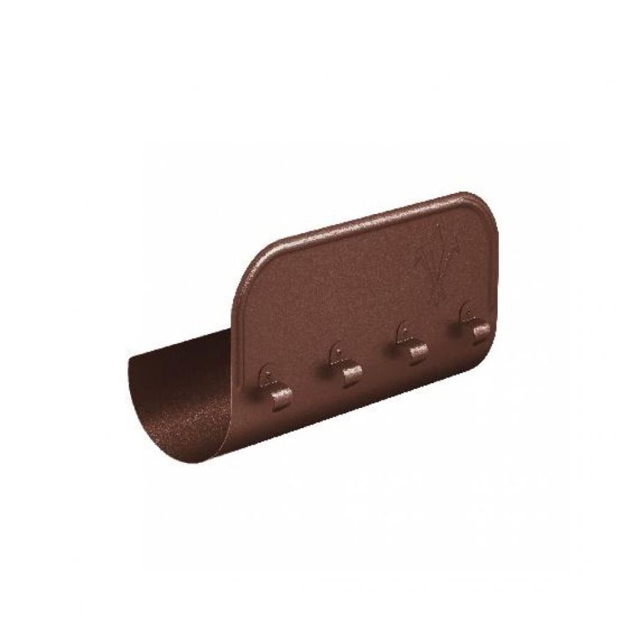 Ограничитель перелива прямой Aquasystem, RAL 8017, коричневый матовый, 125/90 купить в Нижнем Новгороде