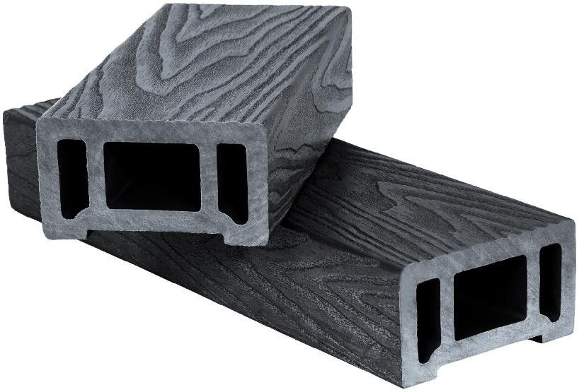 Поручень Polivan SINGARAJA 3D, черный с текстурой дерева. купить в Нижнем Новгороде