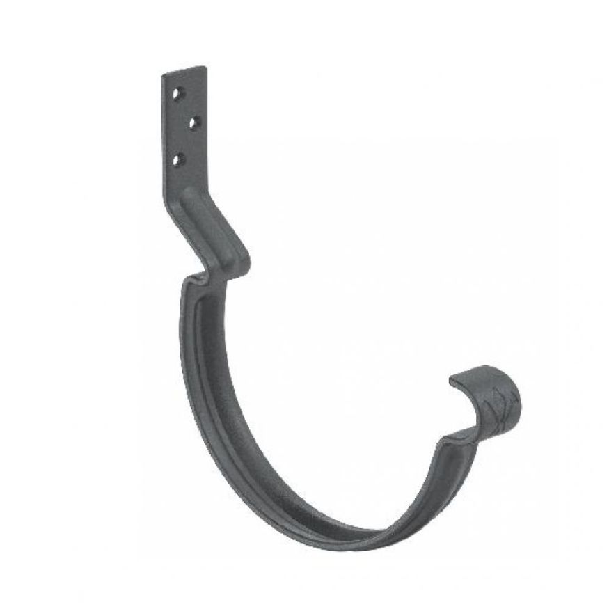 Короткий крюк для крепления желоба Aquasystem, RR 23 Маренго матовый 150/100 купить в Нижнем Новгороде