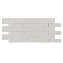 Фасадная панель T-Сайдинг, Саман Эко, Уайт