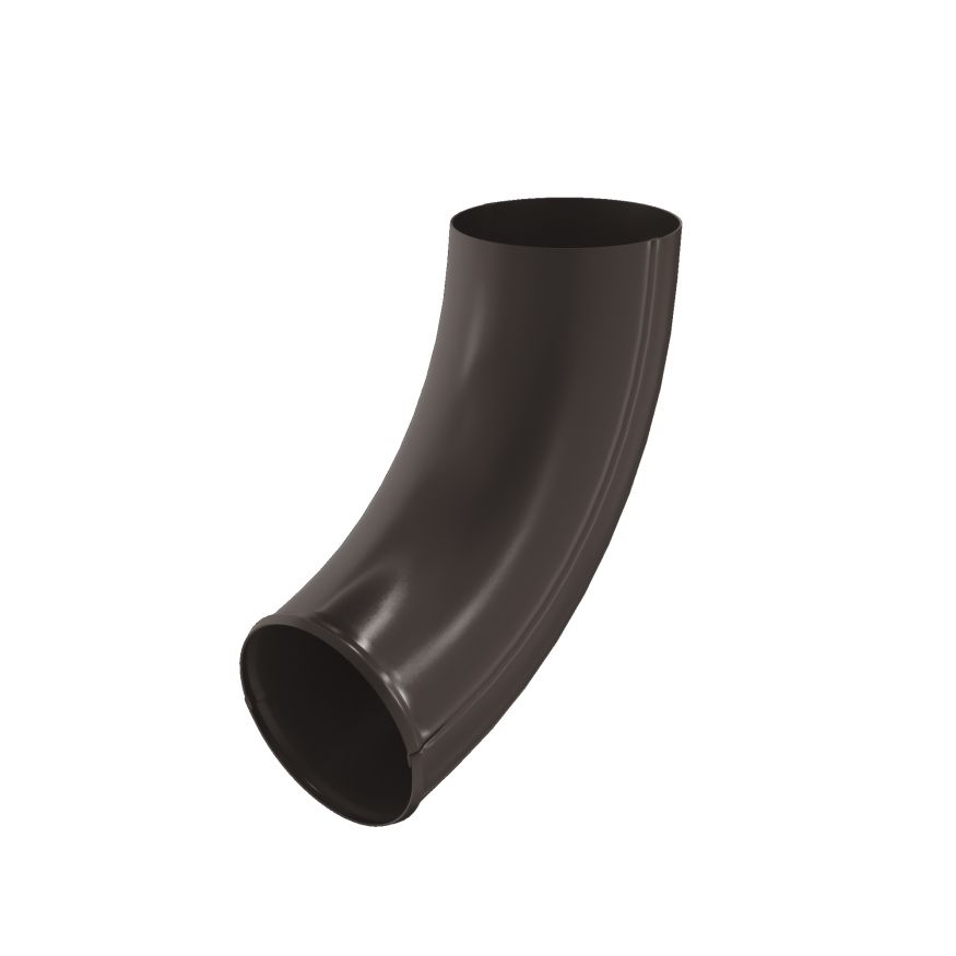 Отвод трубы Aquasystem, PU MATT, RAL 8017 Темно Коричневый 125/90 купить в Нижнем Новгороде