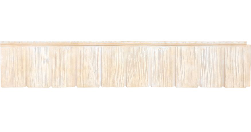 Фасадная панель Grand Line (Я Фасад), Сибирская Дранка, Слоновая кость купить в Нижнем Новгороде