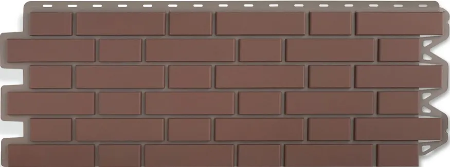 Фасадная панель Альта-Профиль, Клинкерный кирпич, Жжёный купить в Нижнем Новгороде