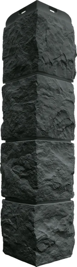 Угол наружный Альта-Профиль, Туф ЭКО, Графит купить в Нижнем Новгороде