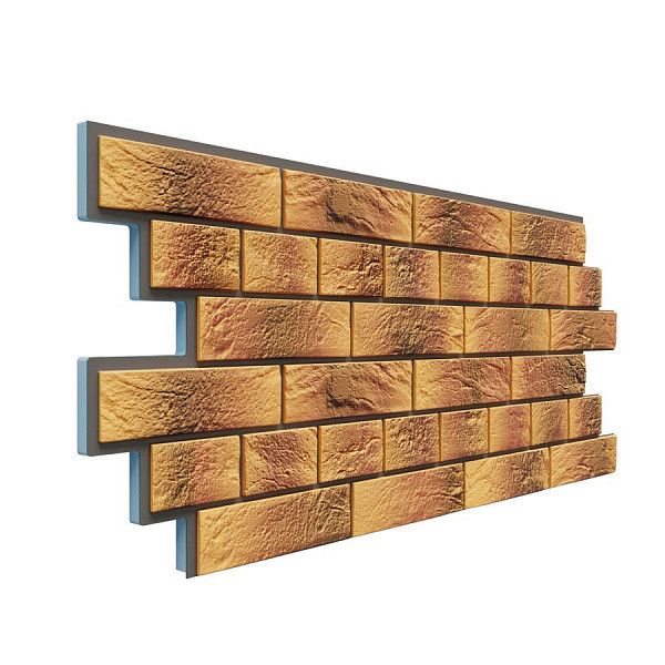 Фасадная термопанель Доломит Венецианский кирпич 20мм, Нарва купить в Нижнем Новгороде