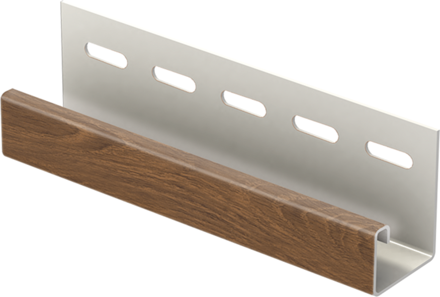 J-планка Ю-пласт, Софит PRO, Золотой дуб  купить в Нижнем Новгороде