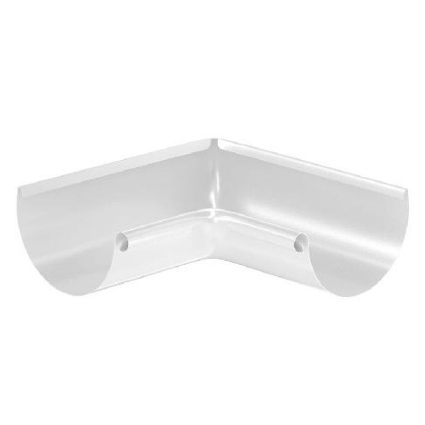 Угол внутренний желоба 90° Aquasystem, RR 20, белый 125/90 купить в Нижнем Новгороде