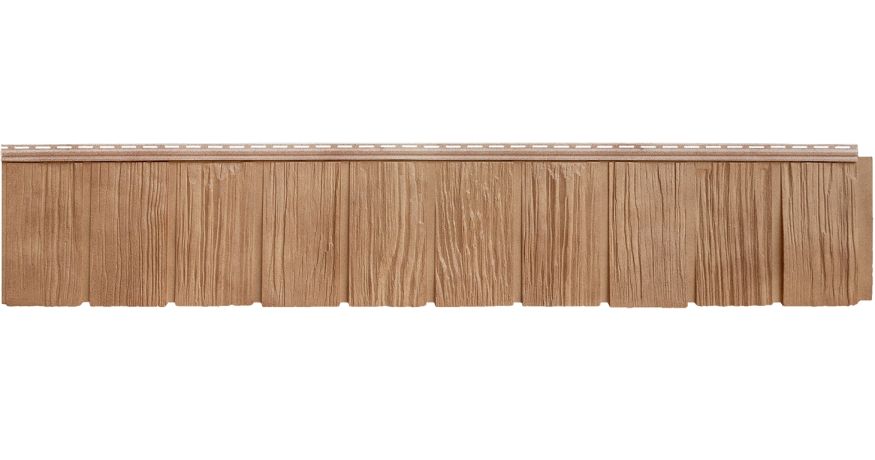 Фасадная панель Grand Line (Я Фасад), Сибирская Дранка, Янтарь купить в Нижнем Новгороде