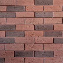 Фасадная плитка Кирисс Фасад, Трехцветный клинкерный кирпич №14