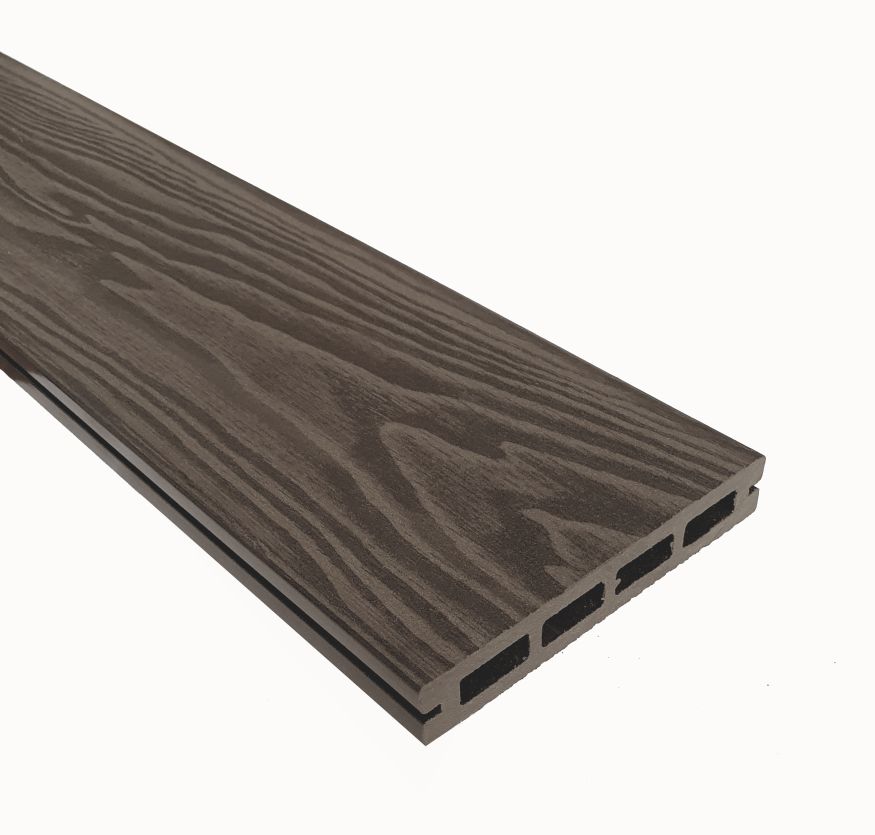 Террасная доска ДПК Terrapol Смарт 3D (пустотелая с пазом) Тик Киото купить в Нижнем Новгороде