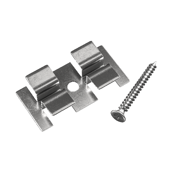 Клипса с саморезом для шовного монтажа Grinder 5 мм купить в Нижнем Новгороде