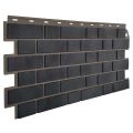 Фасадная панель FineBer, Кирпич облицовочный 3D, Мокрый асфальт купить в Нижнем Новгороде
