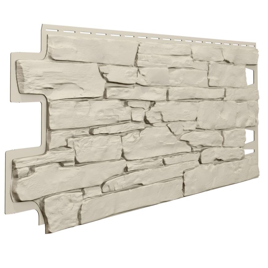 Фасадная панель ТЕХНОНИКОЛЬ Оптима Камень, Слоновая кость купить в Нижнем Новгороде