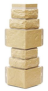 Угол T-Сайдинг, Дикий Камень Желтый купить в Нижнем Новгороде