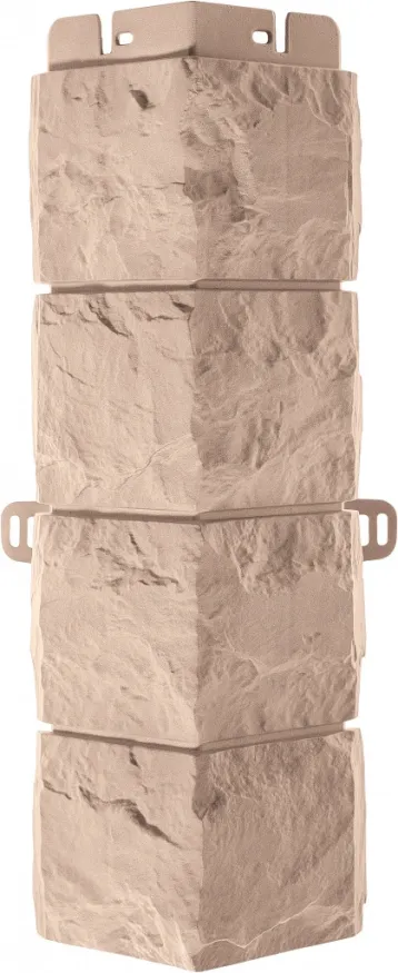 Угол наружный Альта-Профиль, Фагот ЭКО, Кремовый купить в Нижнем Новгороде