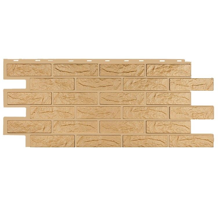 Фасадная панель T-Сайдинг, Лондон Брик Эко, Крем купить в Нижнем Новгороде