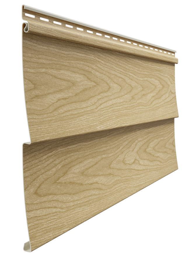 Виниловый сайдинг Docke, модель Ёлочка D5C, оттенок Спелый каштан. купить в Нижнем Новгороде