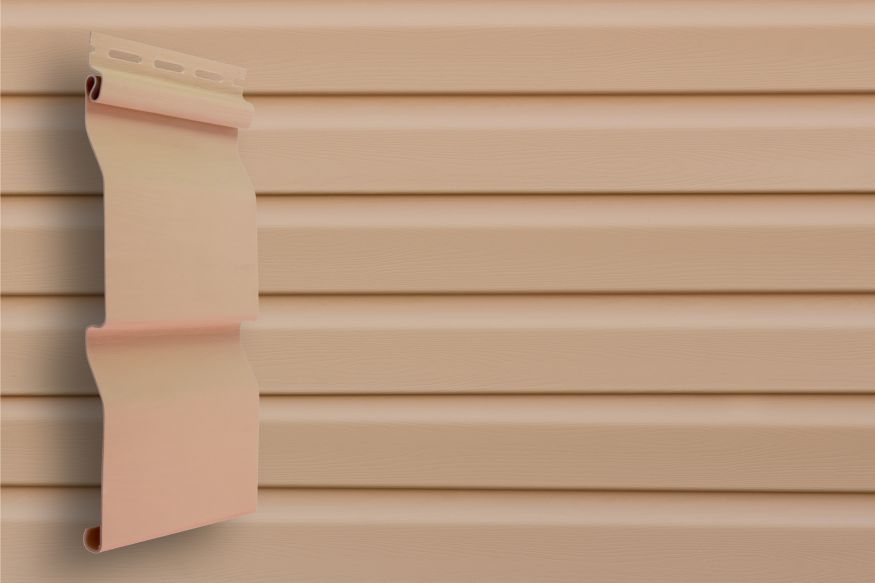 Сайдинг Grand Line, Корабельная доска, Персиковый цвет (длина 3,0 м) купить в Нижнем Новгороде