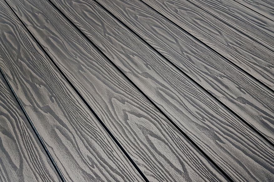 Террасная доска ДПК Terrapol Смарт 3D (пустотелая с пазом) Черное дерево купить в Нижнем Новгороде