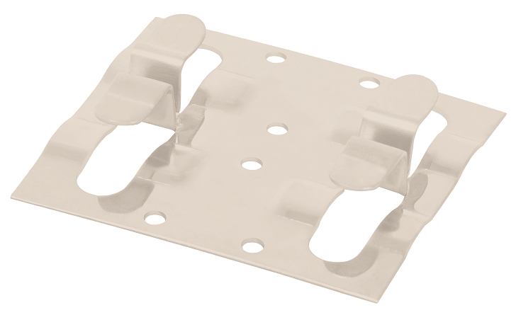 Кляймер рядный белый для установки наличника Grinder купить в Нижнем Новгороде