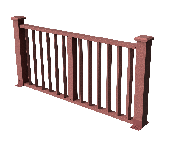 Декоративное ограждение из ДПК GRINDERDECO Бруклин мербау купить в Нижнем Новгороде