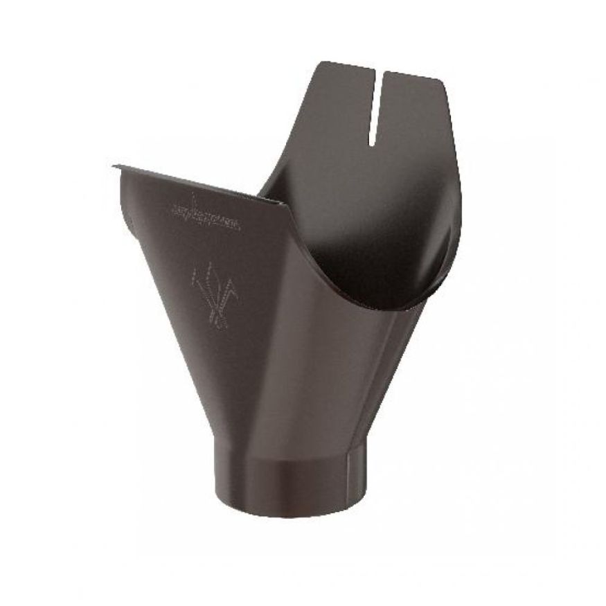 Воронка желоба Aquasystem RR 32, темно-коричневая, 125/90 мм купить в Нижнем Новгороде