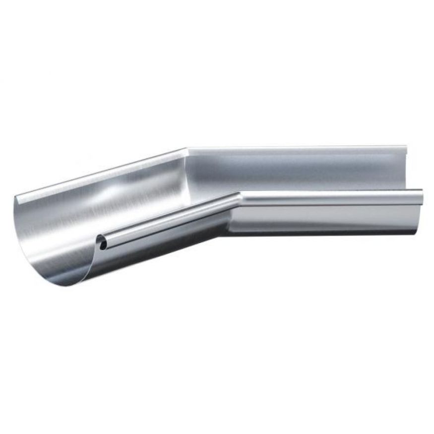 Внутренний угол желоба 135° Aquasystem, оцинкованный 150/100 купить в Нижнем Новгороде