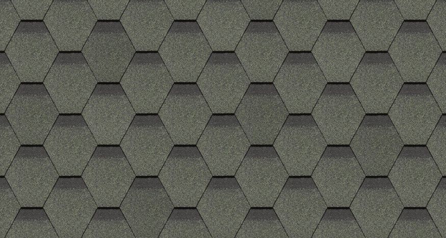 Гибкая черепица Docke Standard, Сота, Зеленый купить в Нижнем Новгороде