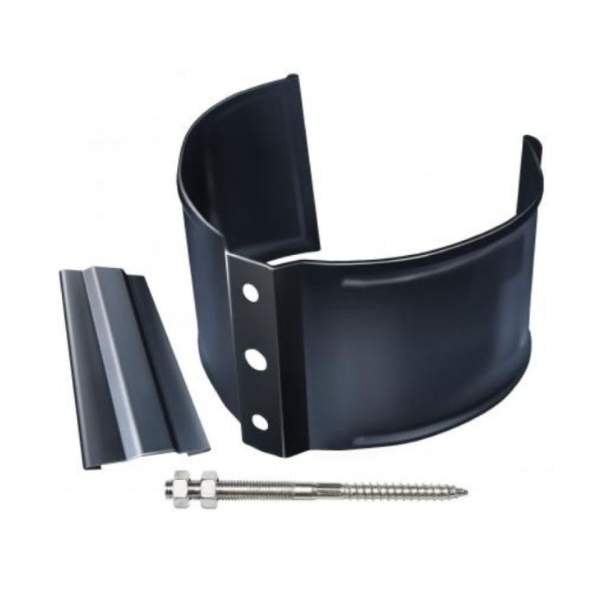 Кронштейн для трубы (на кирпич), Grand Line, Серый (RAL 7024) купить в Нижнем Новгороде