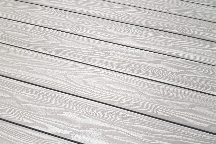 Террасная доска ДПК Terrapol Смарт 3D (пустотелая с пазом) Дуб беленый купить в Нижнем Новгороде