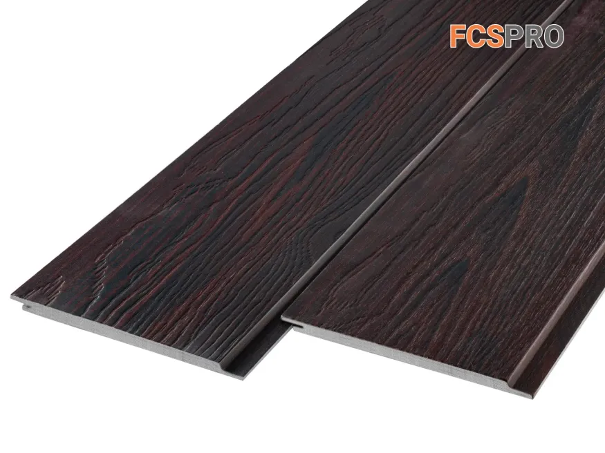 Фиброцементная панель FCSPRO Decor Wood Click Обожженное дерево купить в Нижнем Новгороде
