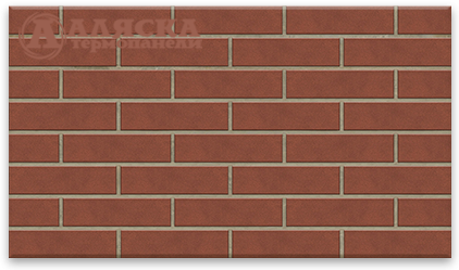 Фасадные термопанели Аляска серия Классика 35. Amsterdam red купить в Нижнем Новгороде