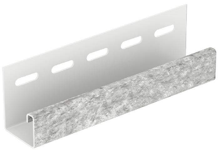 J-планка Ю-Пласт Стон Хаус Кварцит, Светло-Серый купить в Нижнем Новгороде