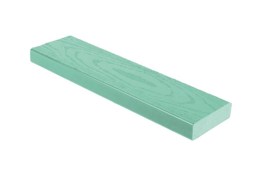 Брус скамейный ДПК АЙ-ТЕХПЛАСТ зеленого цвета. купить в Нижнем Новгороде