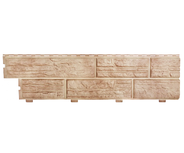 Формованный сайдинг Альта Профиль Сланцевая порода, Бежевый купить в Нижнем Новгороде