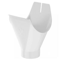 Воронка желоба Aquasystem RR 20 Мраморно-белый 150/100