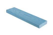 Лавочный брус ДПК АЙ-ТЕХПЛАСТ синего цвета