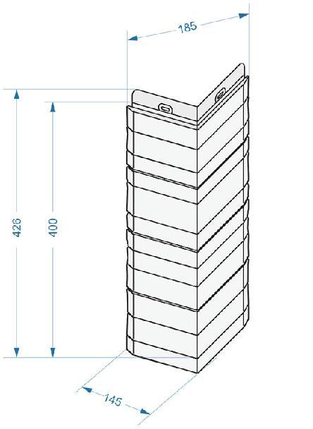 Угол Docke Алтай Графит купить в Нижнем Новгороде