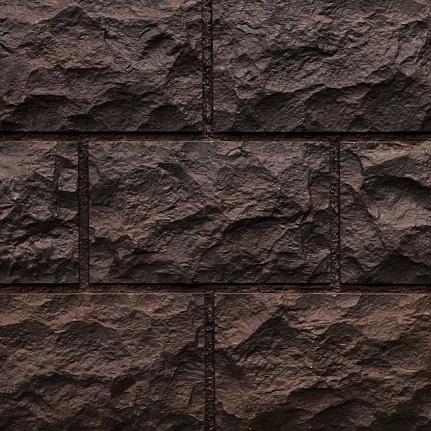 Фасадная панель FineBer Доломит, Тёмно-коричневый купить в Нижнем Новгороде