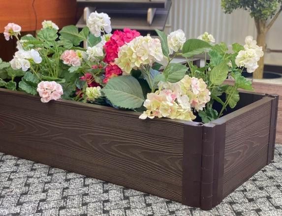 Доска для грядок и клумб из ДПК 3D, 25х150х2950, цвет венге купить в Нижнем Новгороде