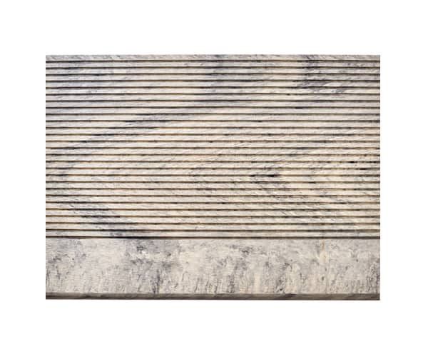 Ступень из ДПК Dortmax бело-серого цвета купить в Нижнем Новгороде