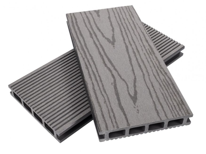 Террасная доска ДПК NanoWood ECO Max Серый купить в Нижнем Новгороде