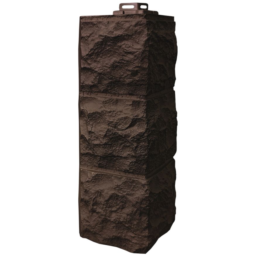 Наружный угол FineBer Доломит, Тёмно-коричневый купить в Нижнем Новгороде